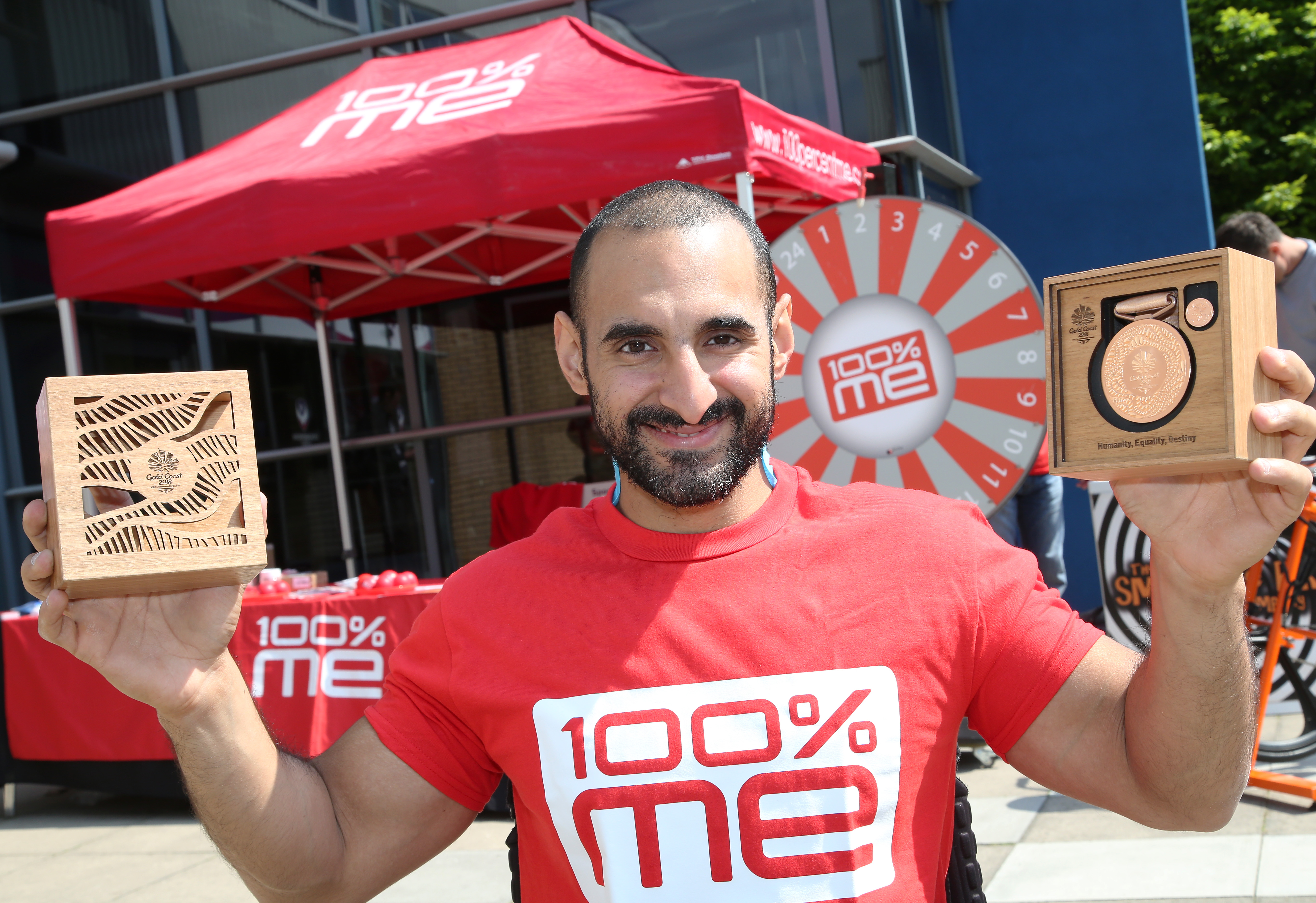 Paralympic Powerlifter Ali Jawad