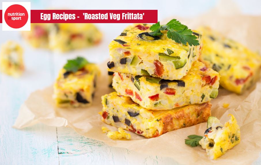 Image of a roasted vegetable frittata