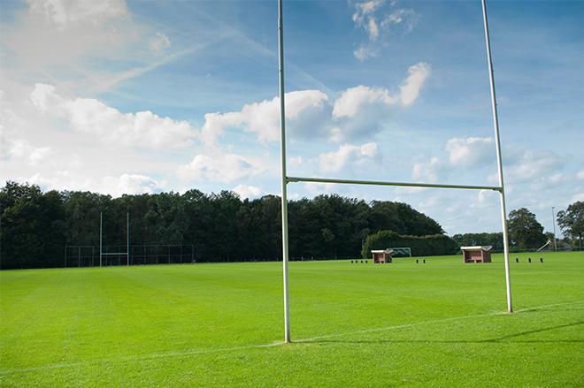 Rugby goal posts