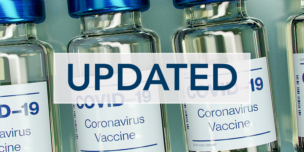 COVID-19 vaccine bottles 