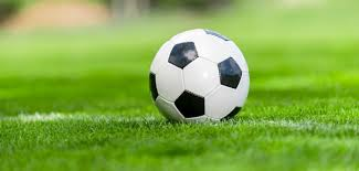 Football in a field