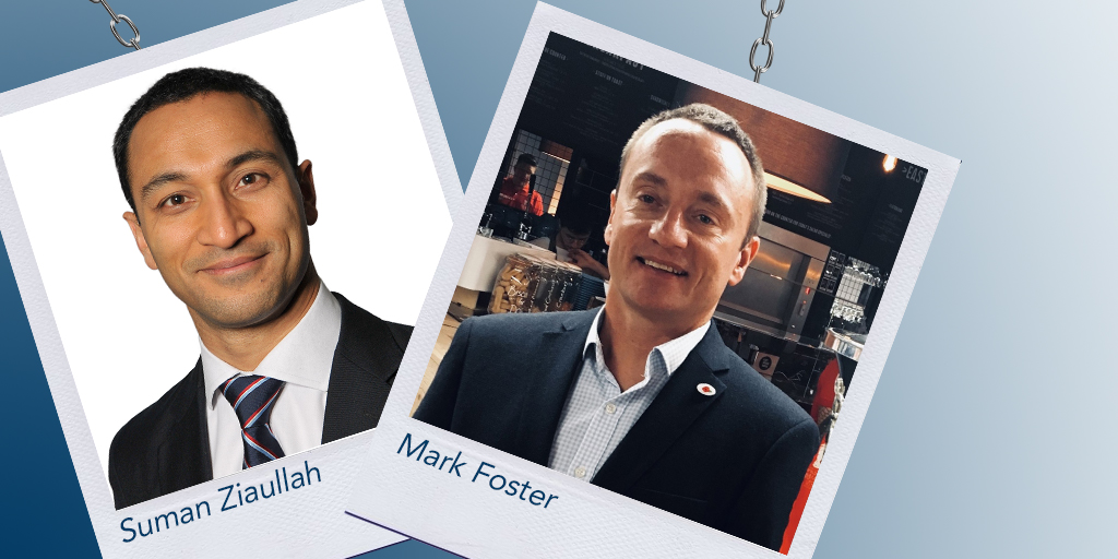 Pictures of two new UKAD Board members, Mark Foster and Suman Ziaullah 