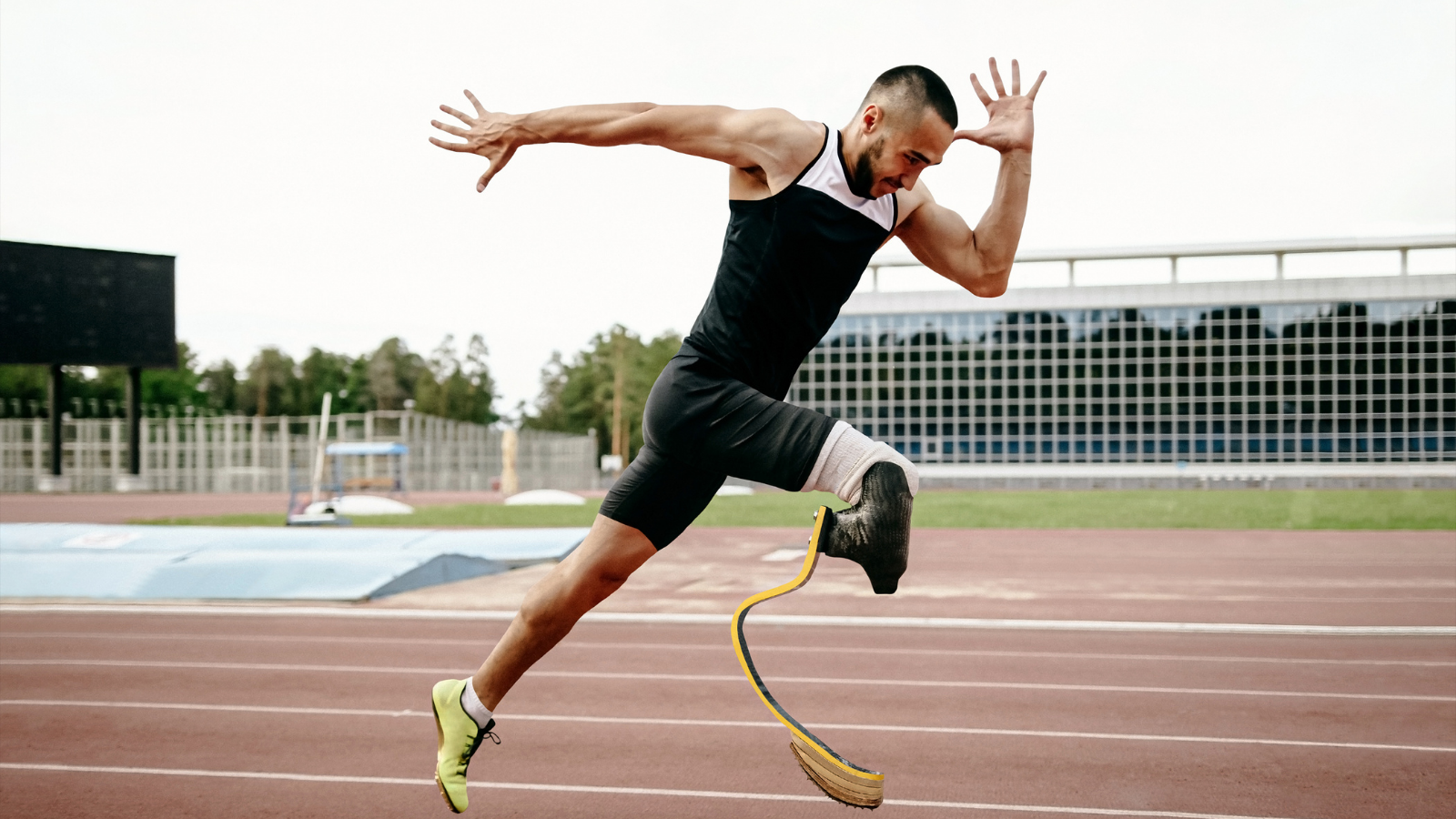 Paralympian sprinting