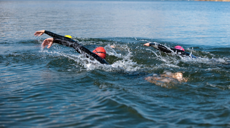 Open water swimming