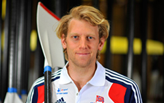 Three-time Olympic rowing gold medallist, Andrew Triggs-Hodge