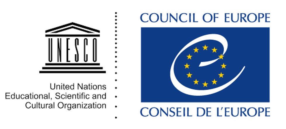 UNESCO and Council of Europe logos