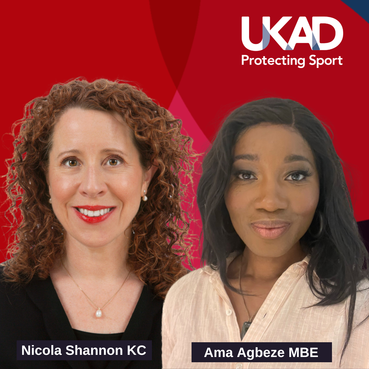 Images of Ama Agbeze MBE and Nicola Shannon KC