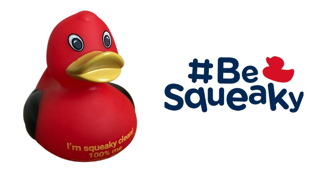 Squeaky the duck